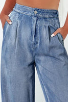 High Waist Wide Leg Jeans Sizes 4-16