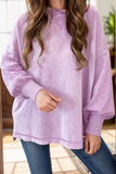 Round Neck Dropped Shoulder Sweatshirt S-XL