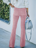 High Waist Bootcut Pants S-L