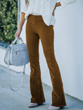 High Waist Bootcut Pants S-L