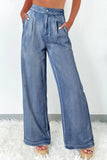 High Waist Wide Leg Jeans Sizes 4-16