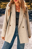 Pocketed Long Sleeve Blazer S-XL