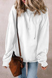 Drawstring Pocketed Long Sleeve Hoodie S-XL