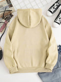 Drawstring Dropped Shoulder Hoodie S-2XL