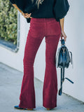 High Waist Bootcut Pants S-L