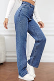 High Waist Straight Jeans S-XL