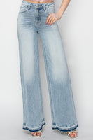 Risen Full Size High Rise Wide Leg Jeans Sizes S-3XL