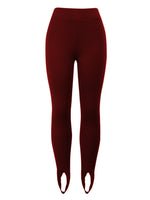 Ribbed Mid Waist Leggings 1XL-3XL