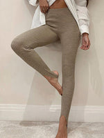 Ribbed Mid Waist Leggings 1XL-3XL