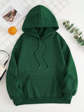 Drawstring Dropped Shoulder Hoodie S-2XL