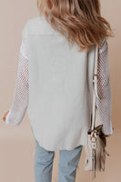 Pocketed Button Up Collared Neck Vest S-XL