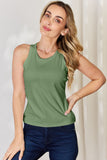 Basic Bae Full Size Round Neck Racerback Tank S-3XL