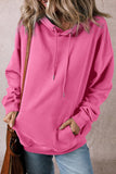 Drawstring Pocketed Long Sleeve Hoodie S-XL