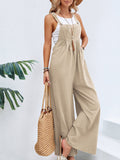 Full Size Square Neck Wide Strap Overalls S-3XL