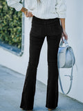 High Waist Bootcut Pants S-L