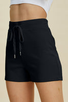 Basic Bae Full Size Air Scuba Drawstring High Waist Shorts S-3XL