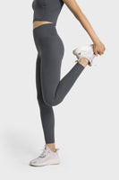 High Waist Active Leggings One Size