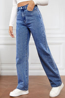 High Waist Straight Jeans S-XL