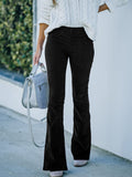 High Waist Bootcut Pants S-L