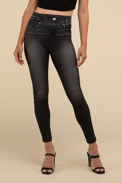 Denim Leggings S-3XL