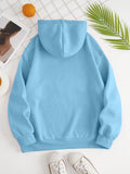 Drawstring Dropped Shoulder Hoodie S-2XL